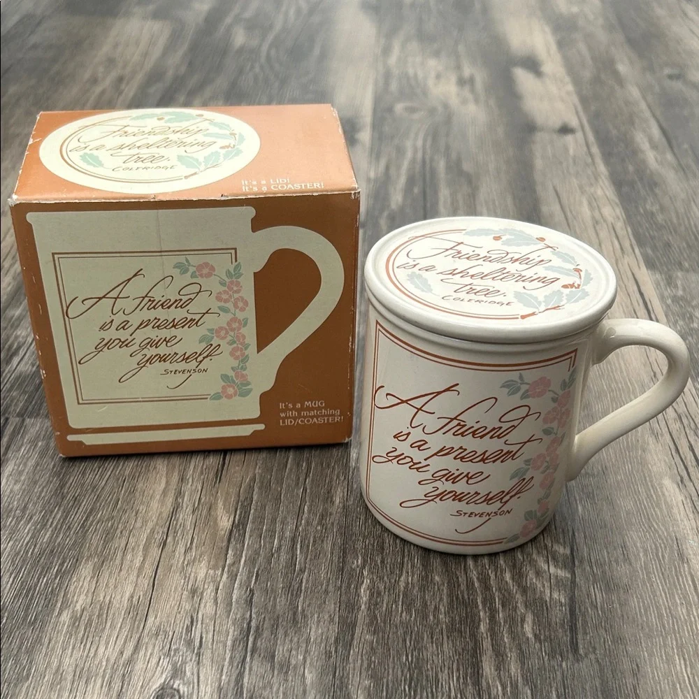Vintage Hallmark Mug Mates 1986 A True Friend is the Greatest of all Blessings